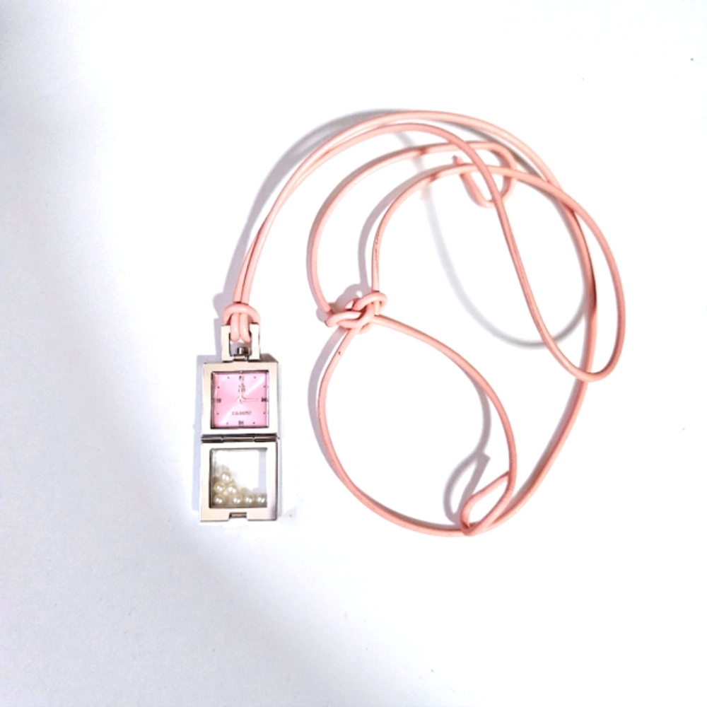 Mikimoto Floating Pearl Watch Necklace